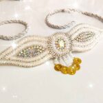 Price and Buy Crystal Pearl Kurdish Jewelry Belt – Elegant, Handcrafted & Unique for Wedding - Image 3