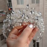 Price and Buy Crystal Wedding Tiara – Elegant Design for Brides & Bridesmaids - Image 3
