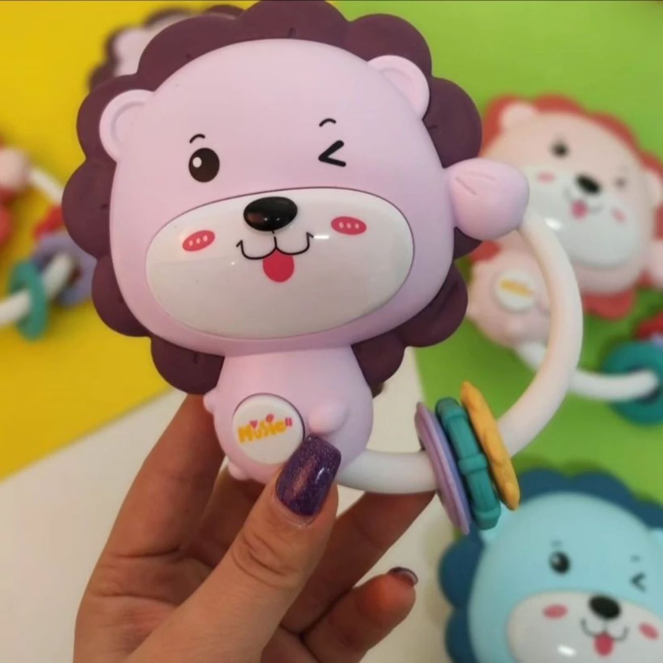 Price and Buy Cute Animal Musical Rattle for Babies with Teether_6902d1382726a.jpeg Price and Buy Cute Animal Musical Rattle for Babies with Teether - Image 1