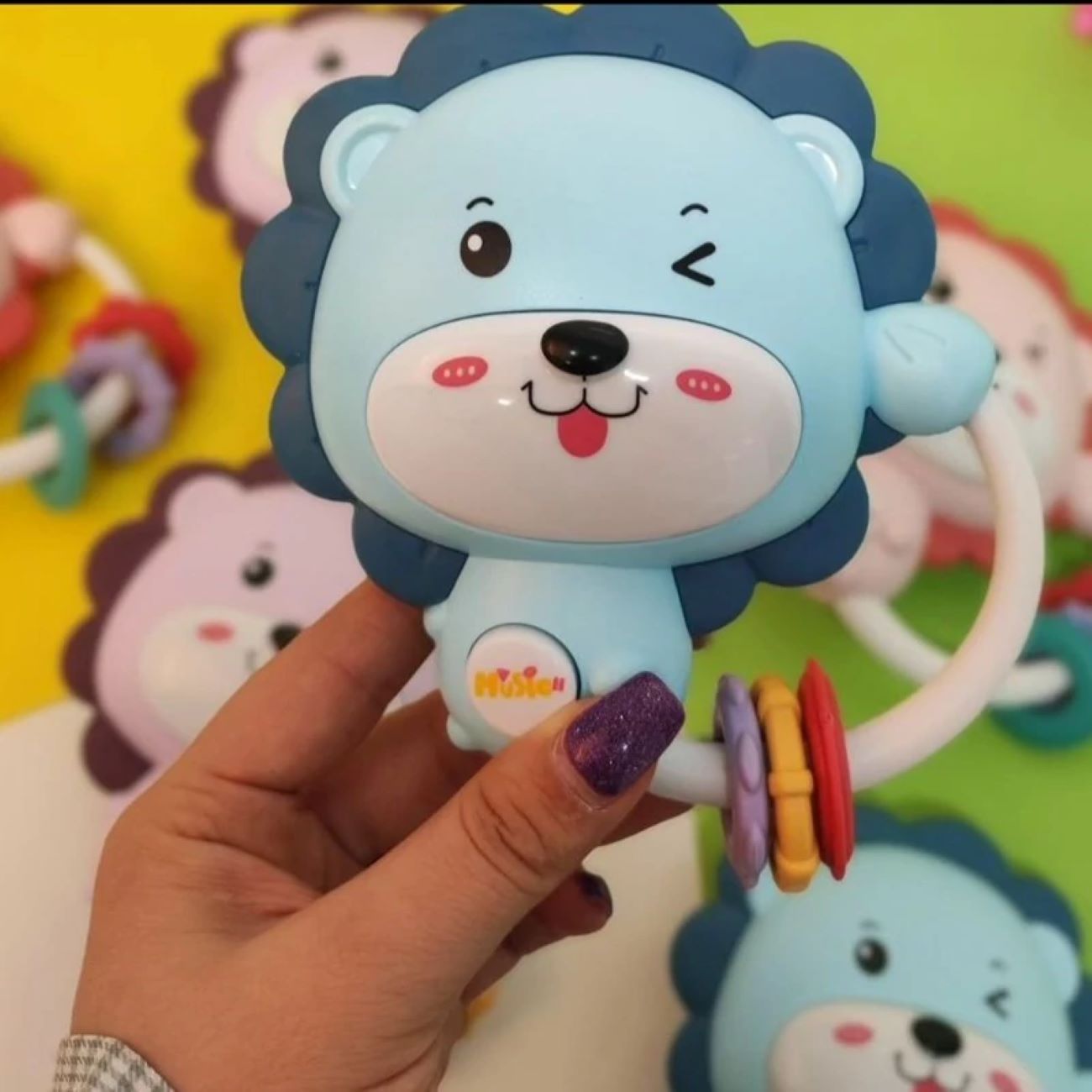 Price and Buy Cute Animal Musical Rattle for Babies with Teether_6902d13b0b1d8.jpeg Price and Buy Cute Animal Musical Rattle for Babies with Teether - Image 3