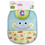 Price and Buy Cute Baby Bibs for Eating with Straps Pack of 4 - Image 3