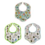 Price and Buy Cute Baby Bibs for Eating with Tiger Design Set of 3