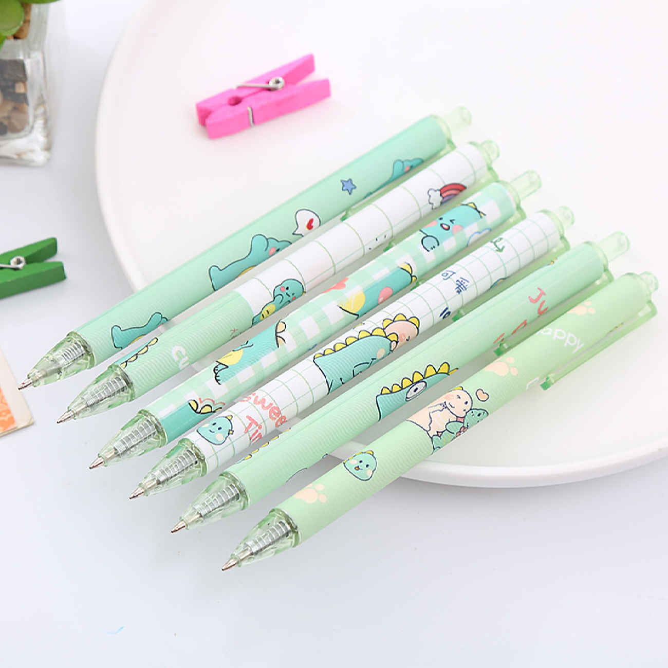 Price and Buy Cute Dinosaur Pens – Fine Tip 0.5mm Set of 6_6903da074c650.jpeg Price and Buy Cute Dinosaur Pens – Fine Tip 0.5mm Set of 6 - Image 4