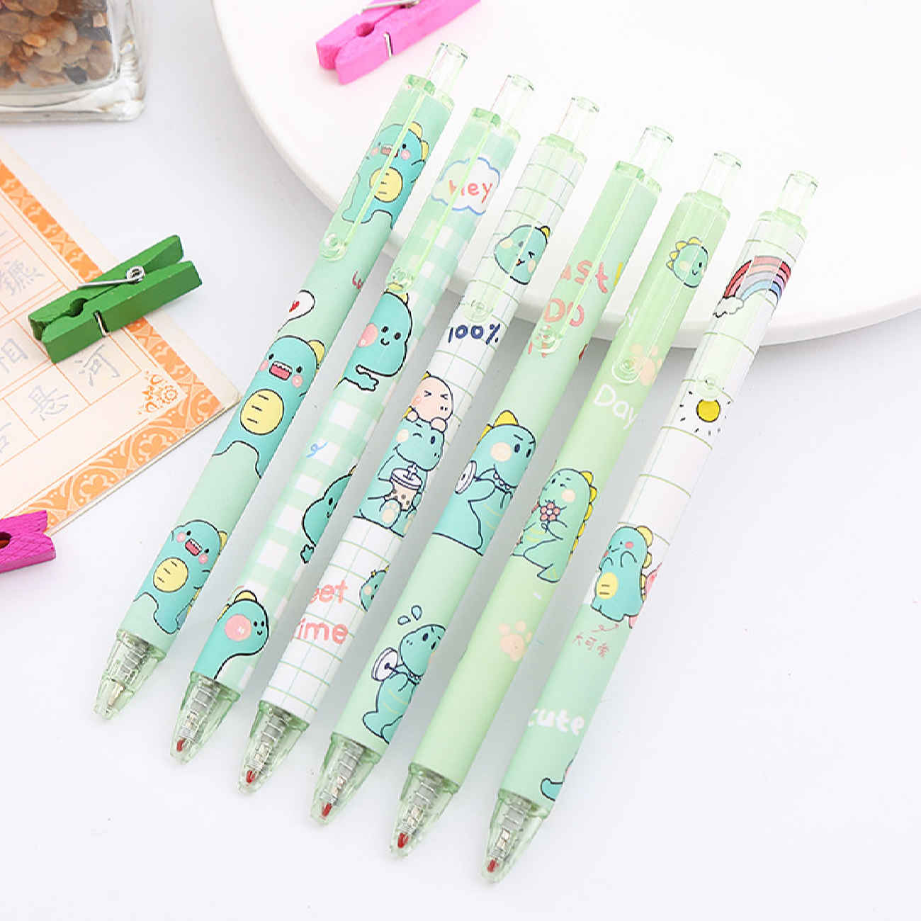 Price and Buy Cute Dinosaur Pens – Fine Tip 0.5mm Set of 6_6903da0c7b6d4.jpeg Price and Buy Cute Dinosaur Pens – Fine Tip 0.5mm Set of 6 - Image 6