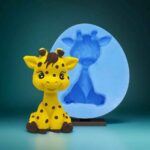 Price and Buy Cute Giraffe Candle Mold for Kids, Crafters & Animal Lovers