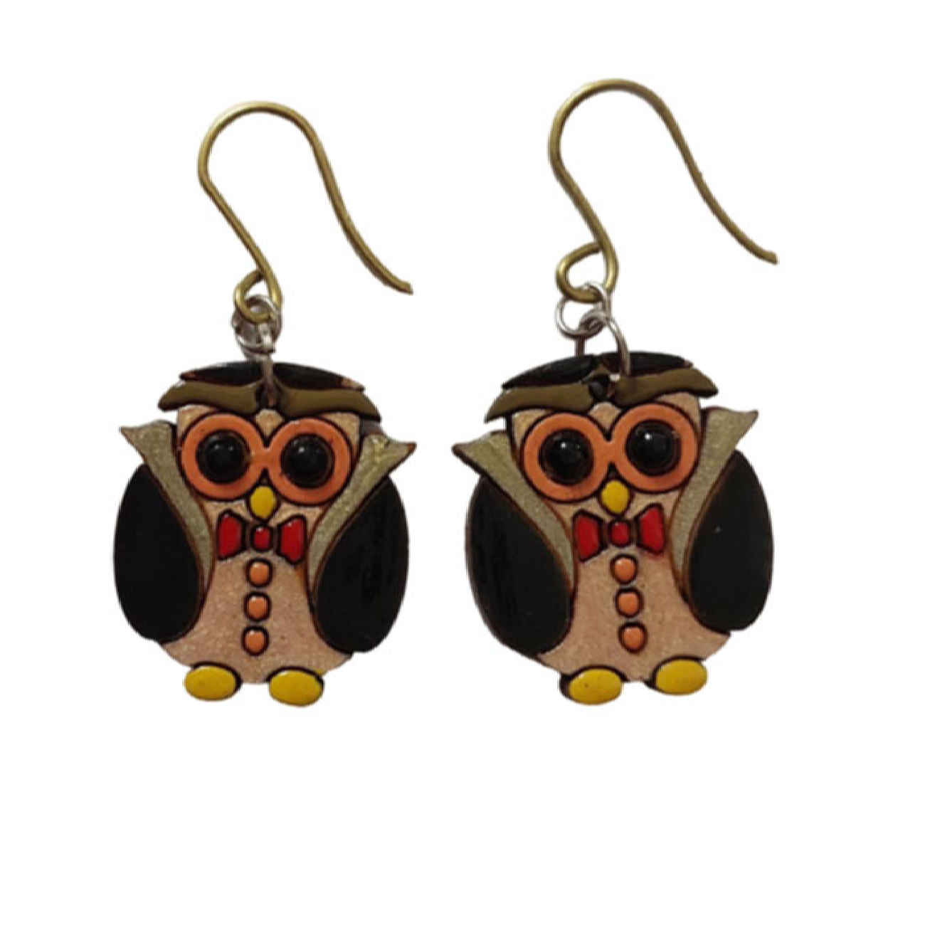 Price and Buy Cute Owl Wooden Earrings – Handcrafted Woodland Charm_69036364eea5b.jpeg Price and Buy Cute Owl Wooden Earrings – Handcrafted Woodland Charm - Image 1