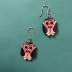 Price and Buy Cute Owl Wooden Earrings – Handcrafted Woodland Charm - Image 3