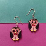Price and Buy Cute Owl Wooden Earrings – Handcrafted Woodland Charm - Image 5