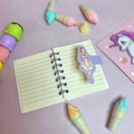 Price and Buy Cute Purple Fantasy Girl-Themed Notebook – 80 Sheets in Compact Size C7 - Image 4
