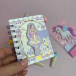Price and Buy Cute Purple Fantasy Girl-Themed Notebook – 80 Sheets in Compact Size C7 - Image 5