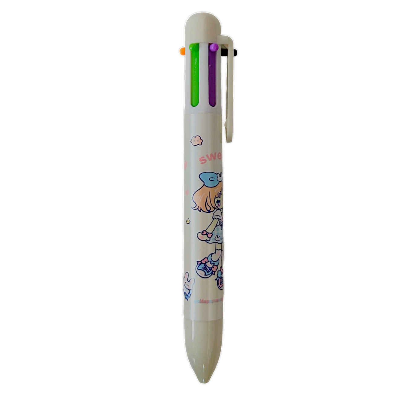 Price and Buy Cute Sweet Girl Multi-Color Pen – 6 Ink Shades in One Click Pen_6903da7befd0c.jpeg Price and Buy Cute Sweet Girl Multi-Color Pen – 6 Ink Shades in One Click Pen - Image 1