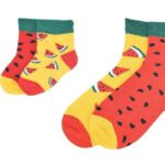 Price and Buy Cute Watermelon Socks for Kids – Fun Printed Design