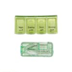 Price and Buy Daily Pill Organizer with Pill Splitter & Farsi Labels | Travel-Friendly (Pack of 3) - Image 4