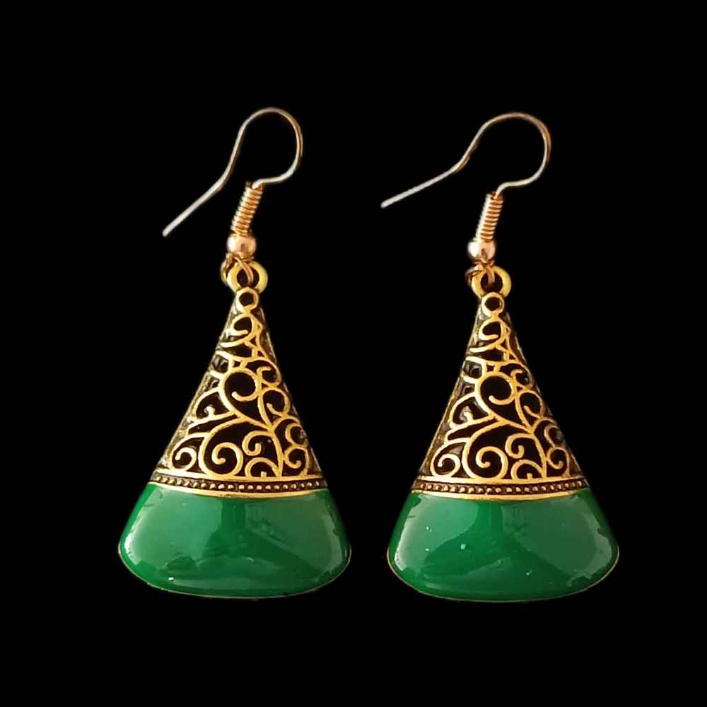 Price and Buy Dangle Metal Earrings with Traditional Style Farnoosh - Image 6
