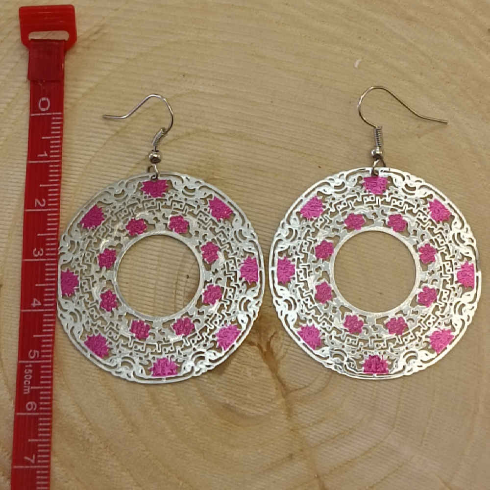 Price and Buy Dangle Metal Earrings with Traditional Style Mehr - Image 5