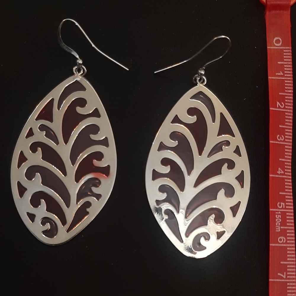 Price and Buy Dangle Metal Earrings with Traditional Style Nastaran - Image 3