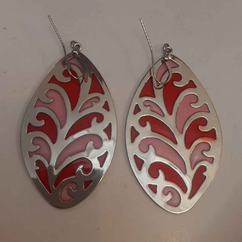Price and Buy Dangle Metal Earrings with Traditional Style Nastaran - Image 4