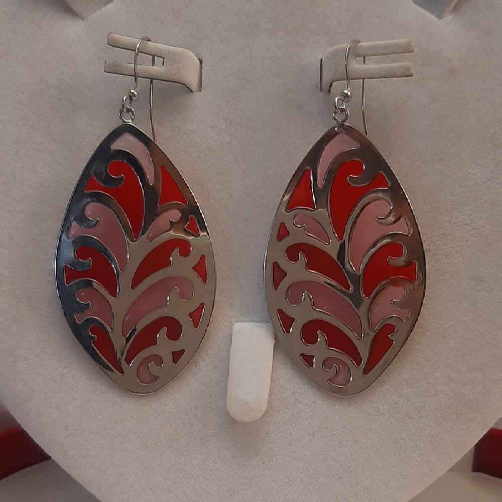 Price and Buy Dangle Metal Earrings with Traditional Style Nastaran - Image 5