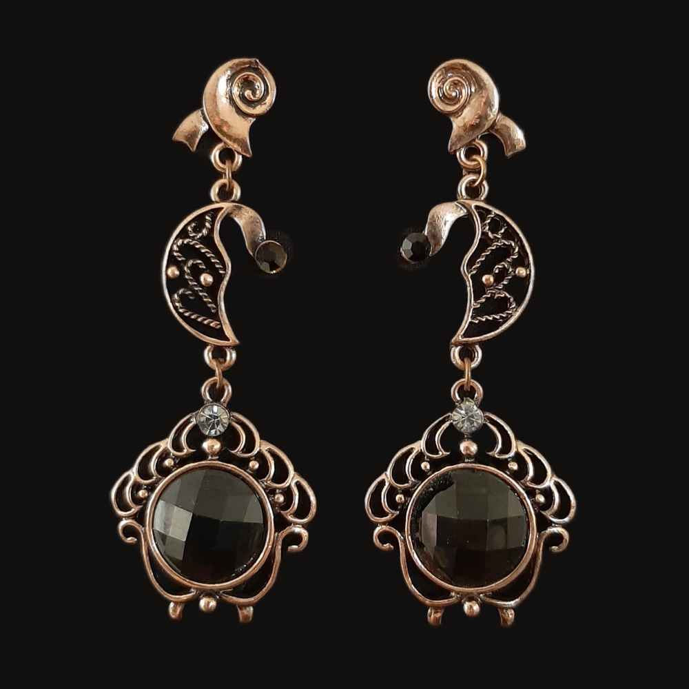 Price and Buy Dangle Metal Earrings with Traditional Style Saba