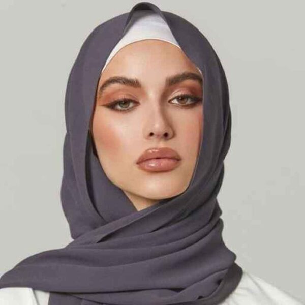 Price and Buy Dark Gray Chiffon Shayla Hijab for Muslim Women_68fdc22622508.jpeg Price and Buy Dark Gray Chiffon Shayla Hijab for Muslim Women