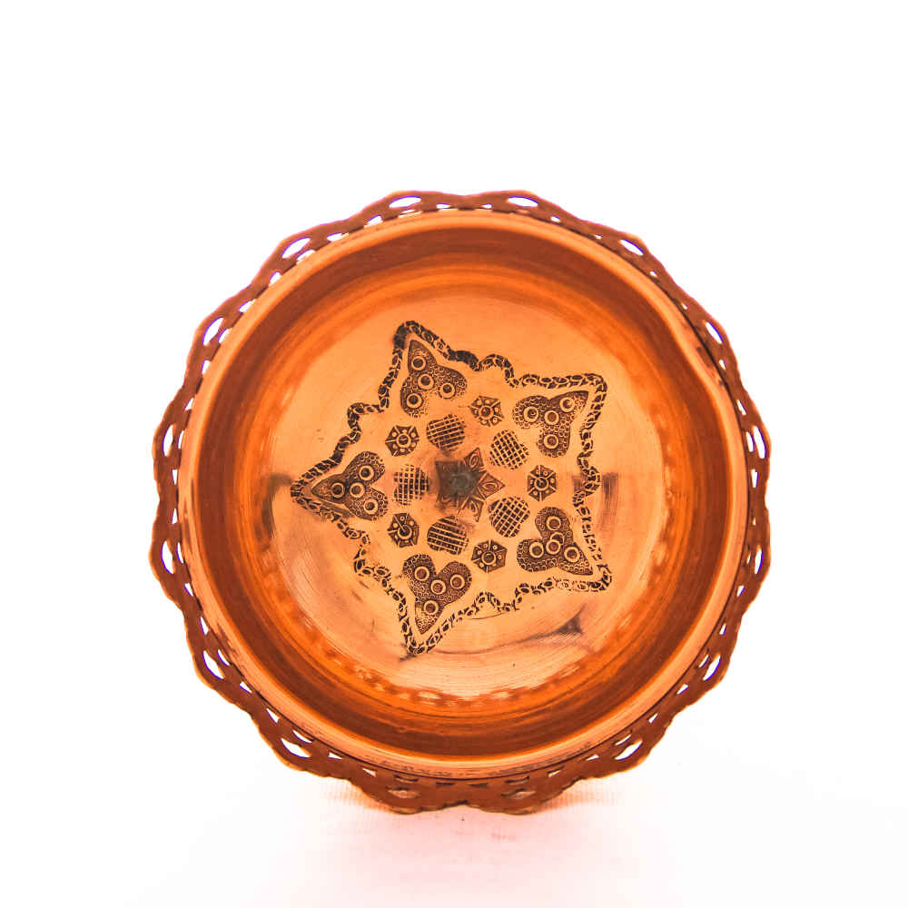Price and Buy Decorative Bowl Persian Artisan-Crafted Turquoise Inlay Sahand - Image 4