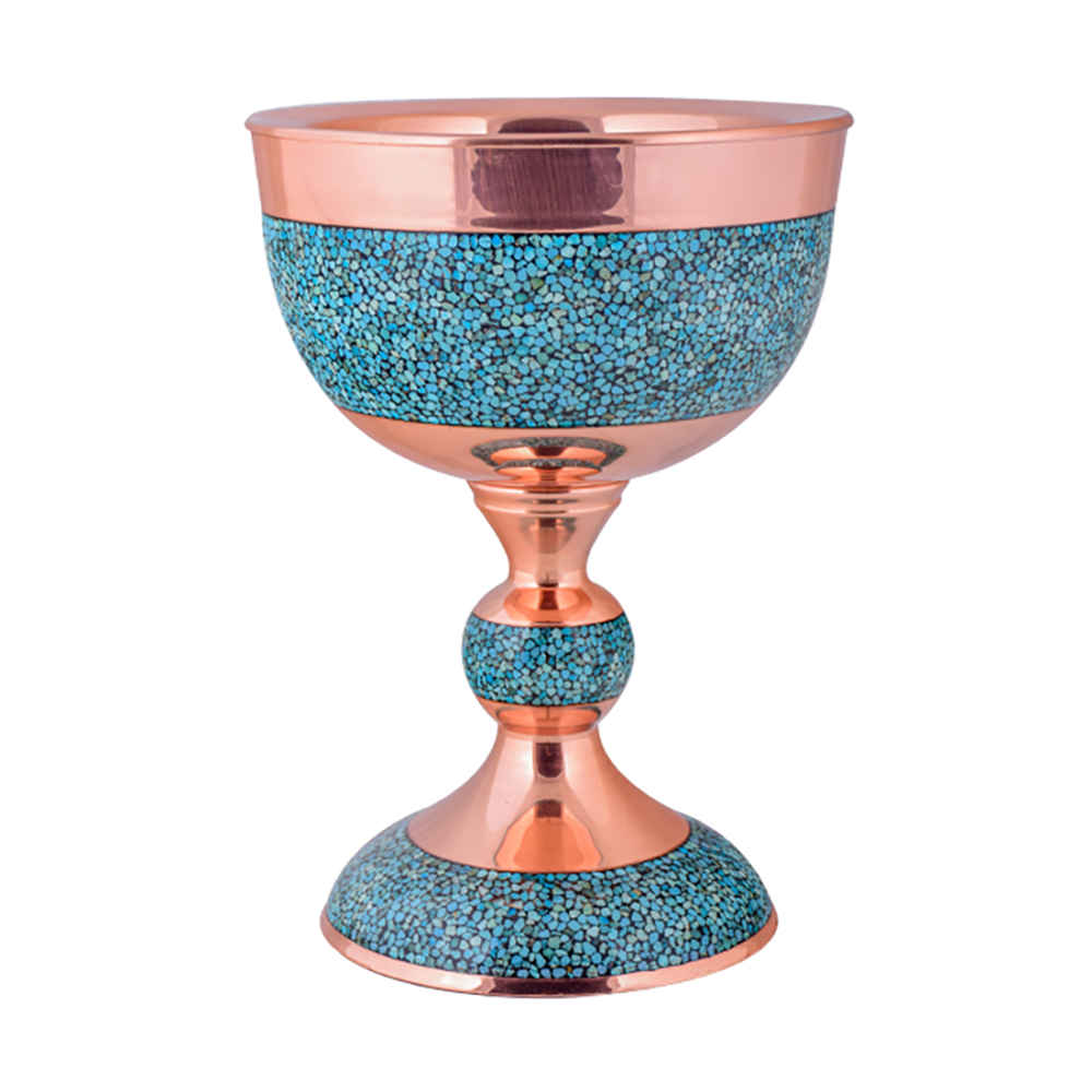 Price and Buy Decorative Bowl Persian Artisan-Crafted Turquoise Inlay Tara