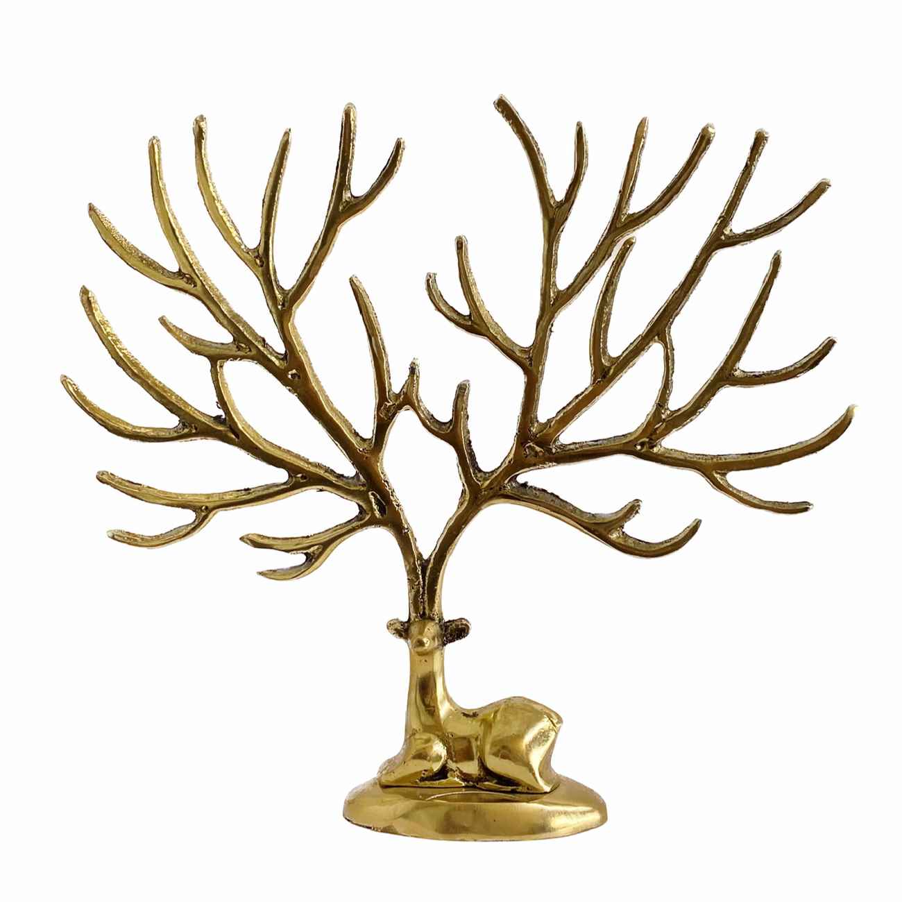 Price and Buy Decorative Brass Deer Figurine – Forest Animal Art