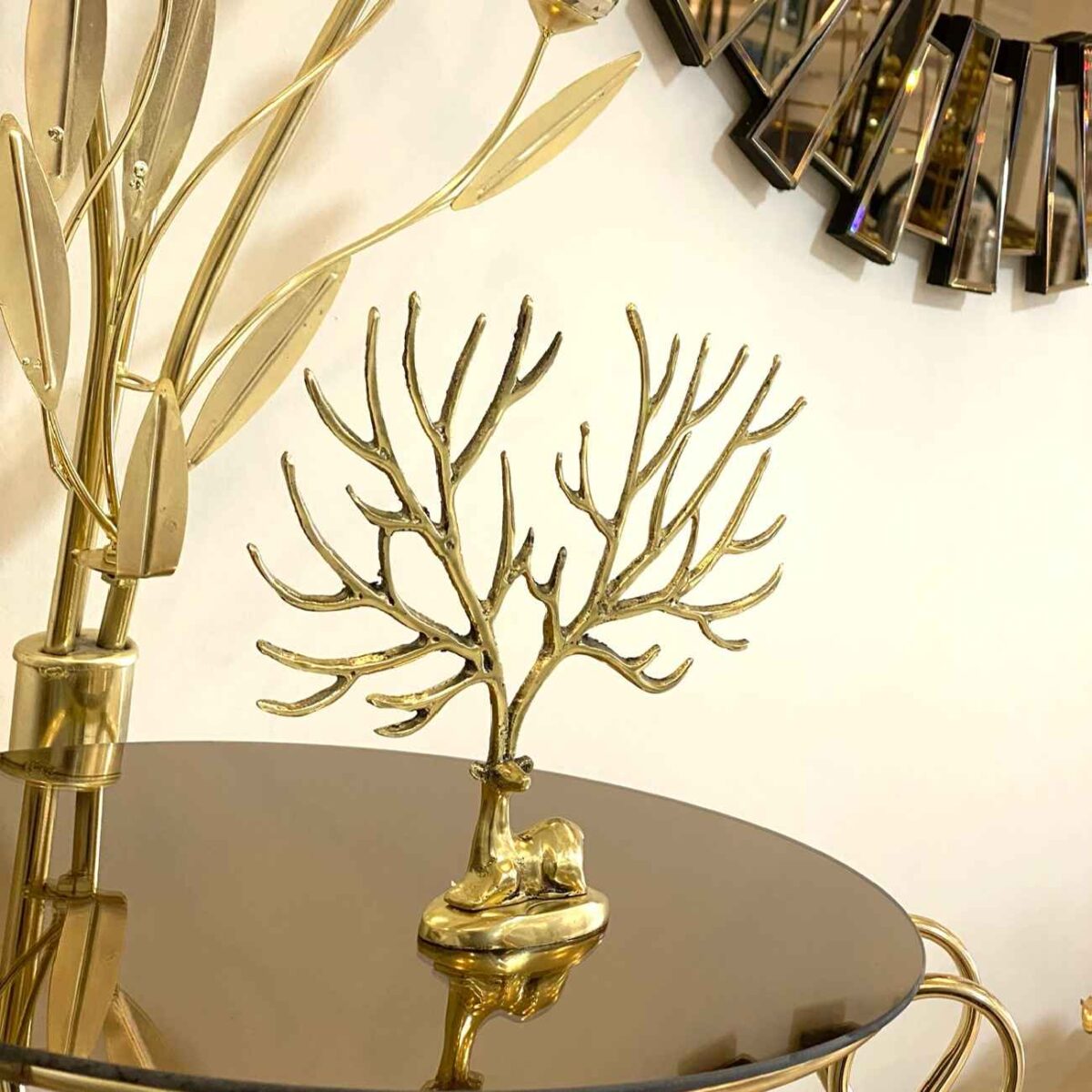 Price and Buy Decorative Brass Deer Figurine – Forest Animal Art - Image 5