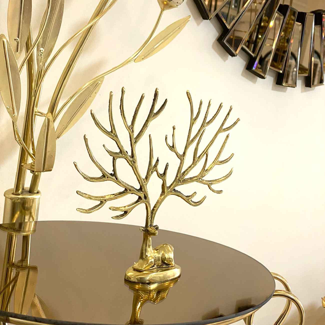 Price and Buy Decorative Brass Deer Figurine – Forest Animal Art - Image 5