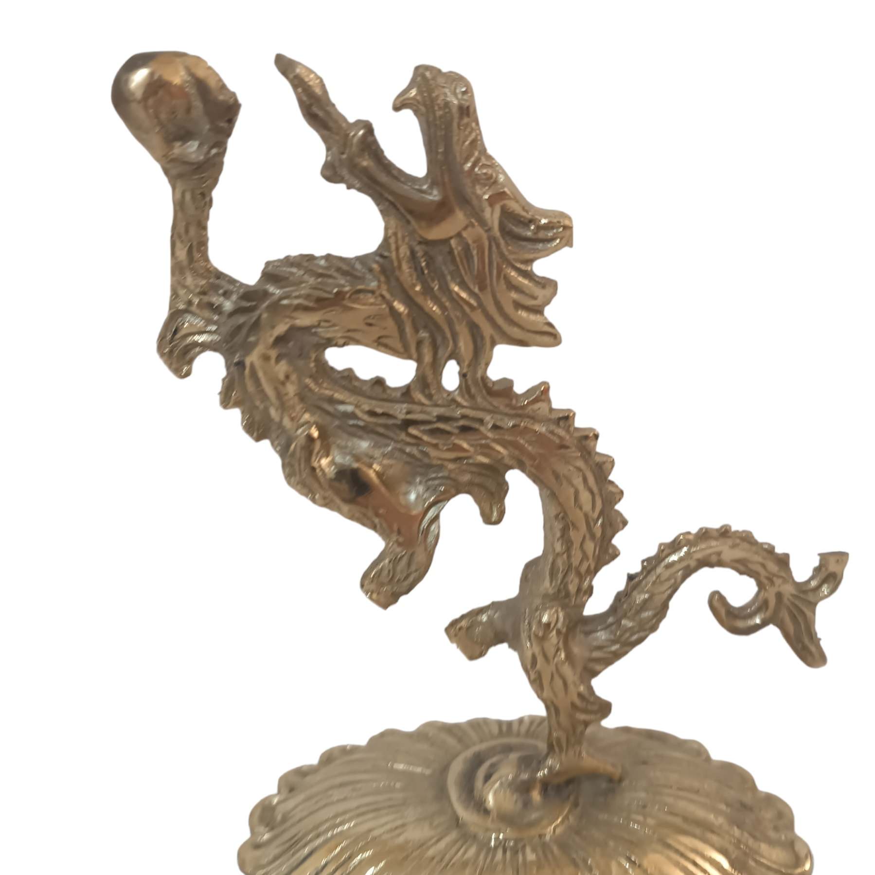 Price and Buy Decorative Brass Dragon Figurine – Mythical Creature Art - Image 4