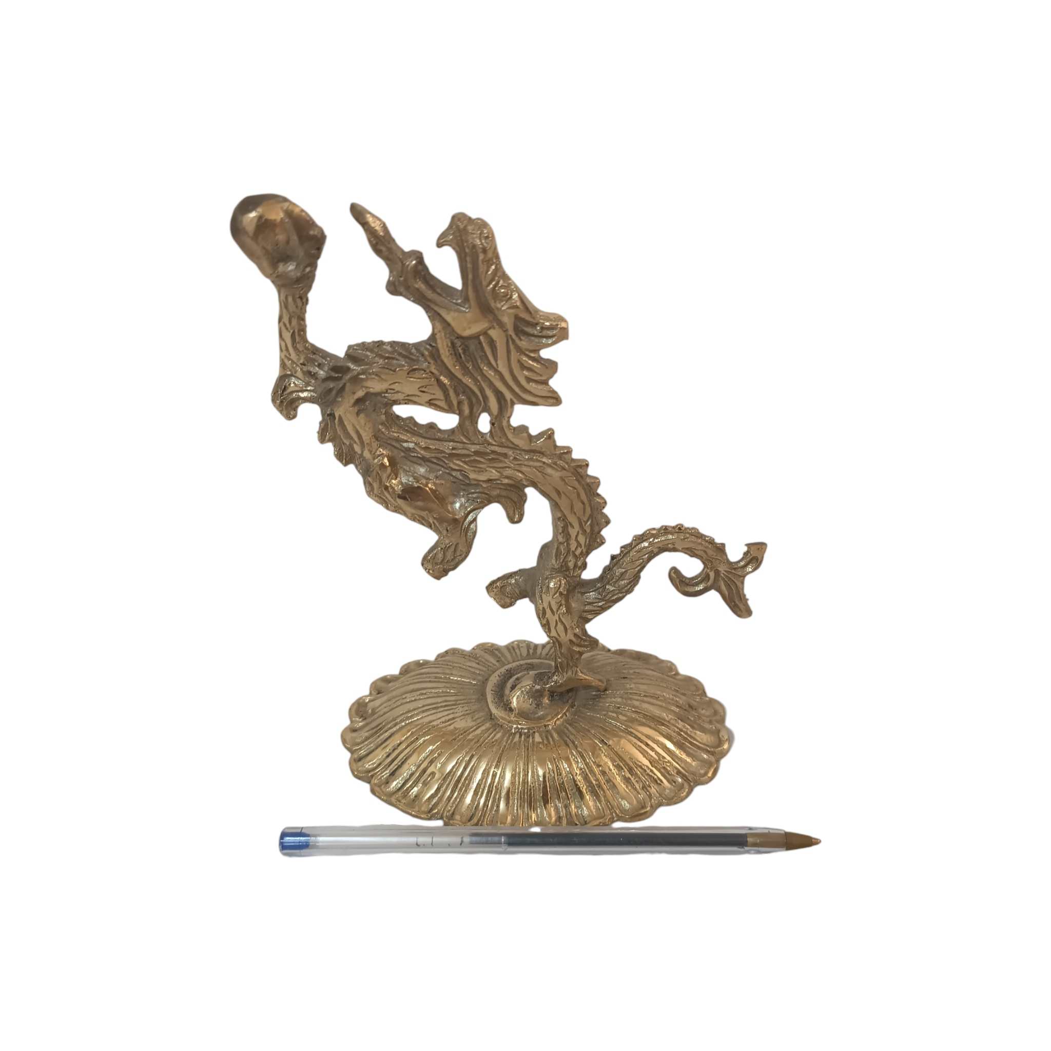 Price and Buy Decorative Brass Dragon Figurine – Mythical Creature Art - Image 6