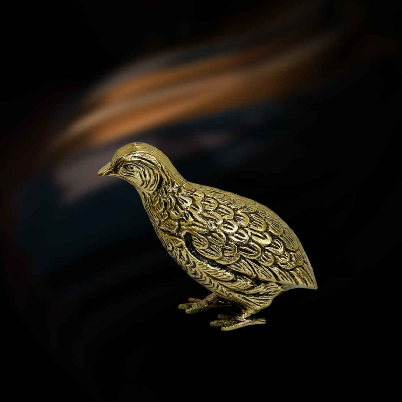 Price and Buy Decorative Brass Partridge Figurine – Bird Art Sculpture - Image 3