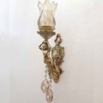Price and Buy Decorative Brass Wall Sconce – Unique & Eye-Catching with Sculptural Design