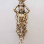 Price and Buy Decorative Brass Wall Sconce – Unique & Eye-Catching with Sculptural Design - Image 3