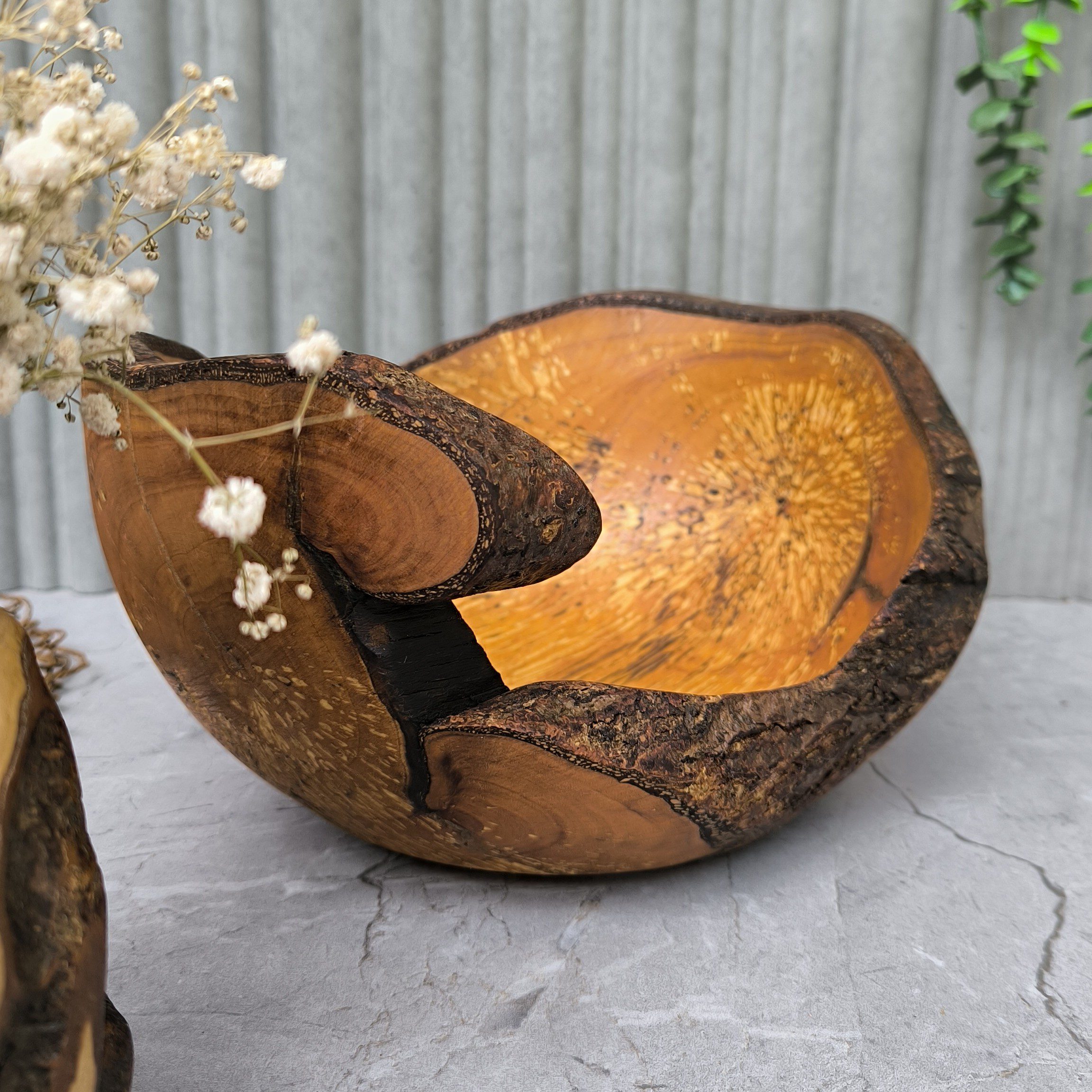 Price and Buy Decorative Burl Wooden Bowl Natural Alder Wood