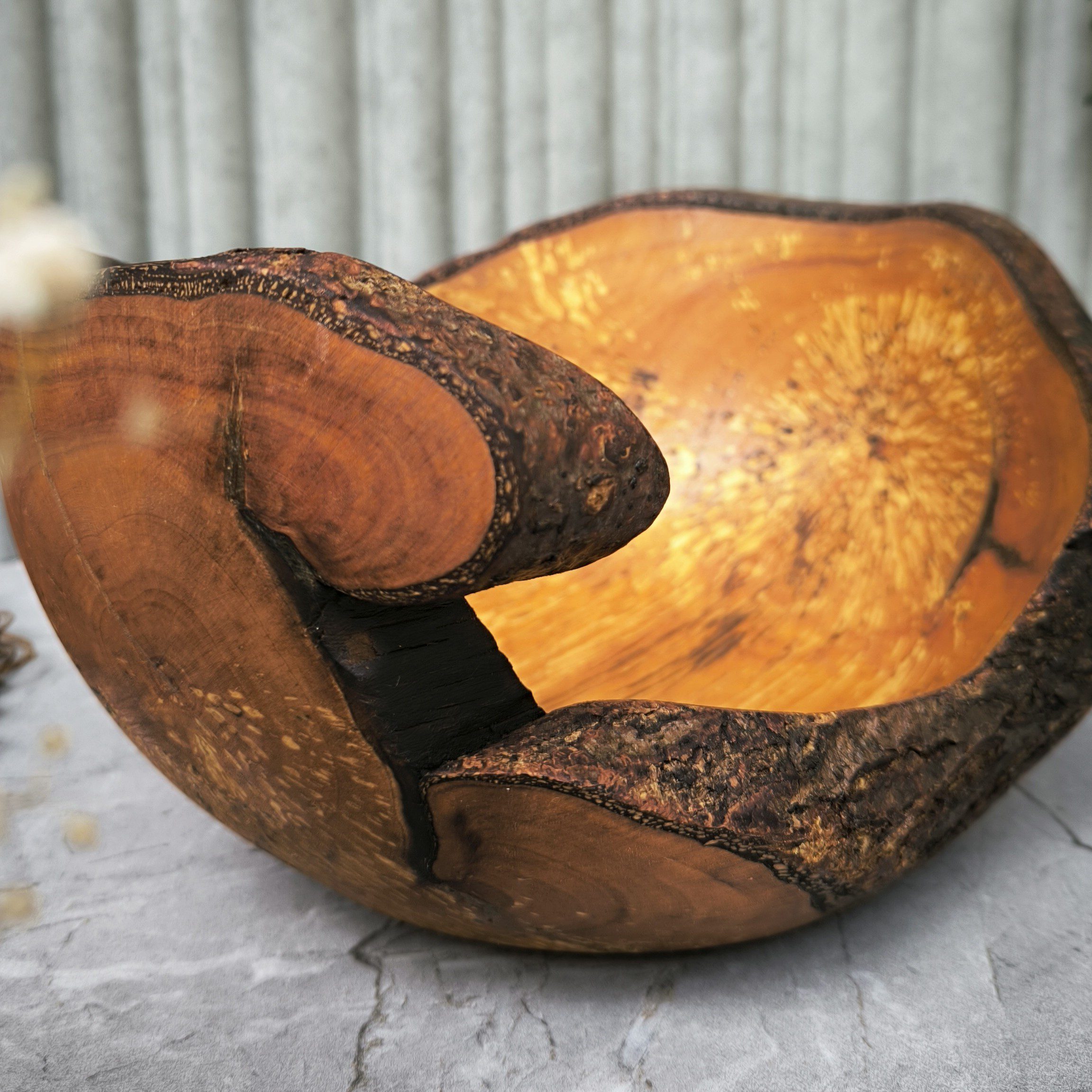 Price and Buy Decorative Burl Wooden Bowl Natural Alder Wood - Image 3