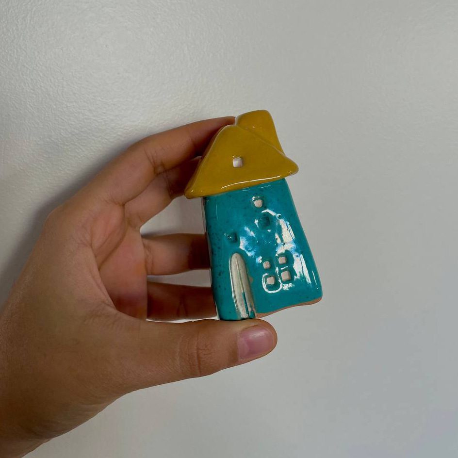 Price and Buy Decorative Ceramic Candle Holder with Cottage Design Handcrafted - Image 7