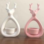 Price and Buy Decorative Ceramic Candle Holder with Deer Design - Image 3
