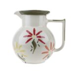 Price and Buy Decorative Ceramic Pitcher with Floral Motifs Model Shabnam