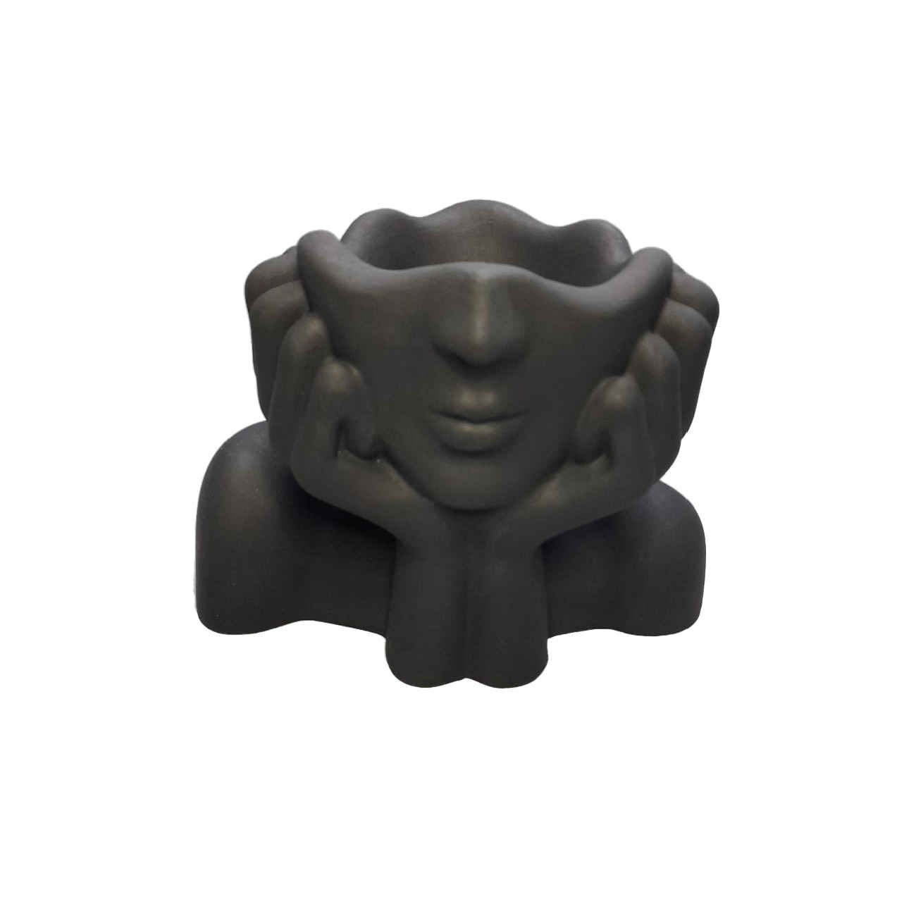 Price and Buy Decorative Concrete Sculpture Vase with Girl Design