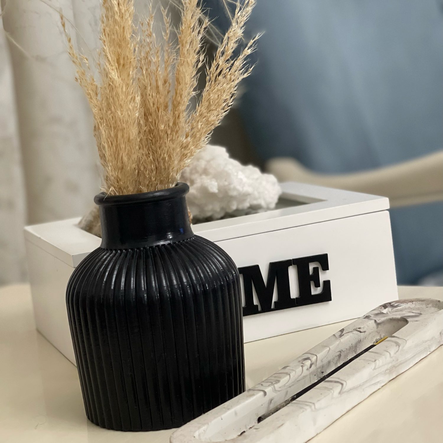 Price and Buy Decorative Concrete Vase for Single Rose or Bloom | Rustic & Modern Style - Image 5