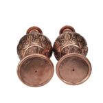 Price and Buy Decorative Copper Bottle Handcrafted Persian Engraved Parseh (2x) - Image 3