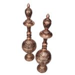 Price and Buy Decorative Copper Bottle Handcrafted Persian Engraved Parseh (2x) - Image 4