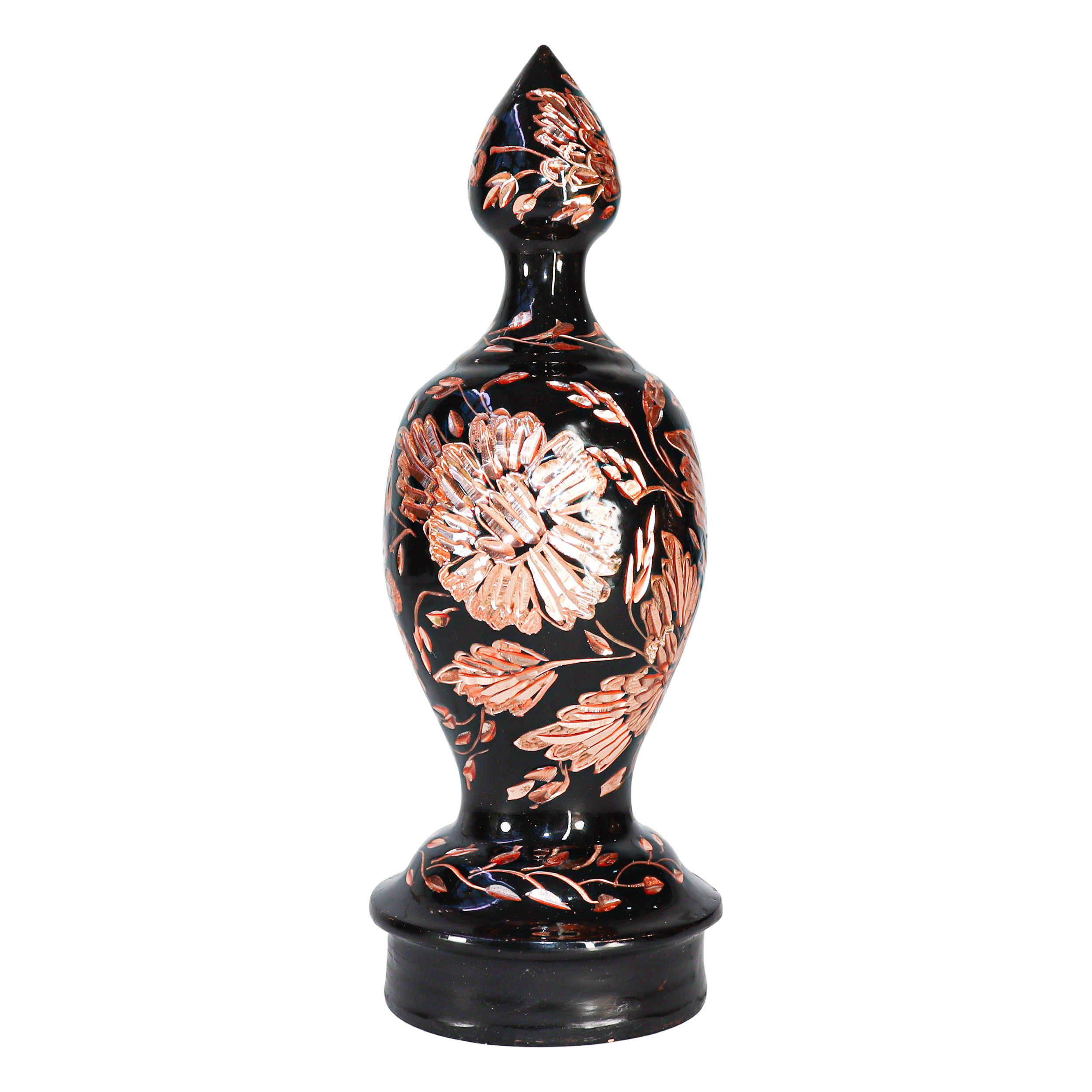 Price and Buy Decorative Copper Bottle Persian Engraved Handcrafted Elegance (x2) - Image 6