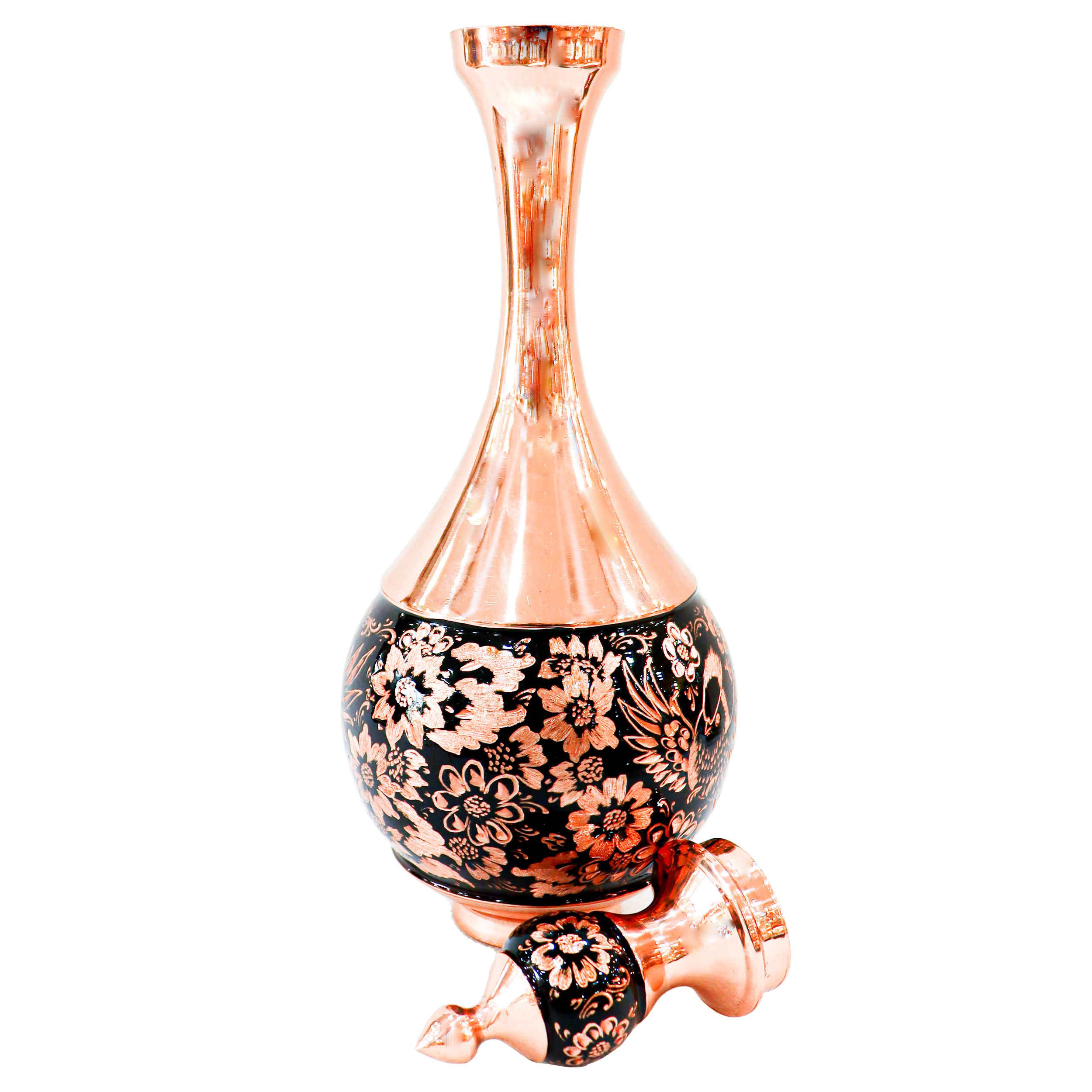 Price and Buy Decorative Copper Bottle Persian Handcrafted Engraved Persian Inspired (x2) - Image 4
