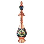 Price and Buy Decorative Copper Bottle Persian Minakari Enamel Parvaz