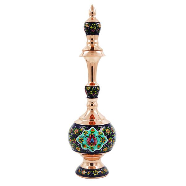Price and Buy Decorative Copper Bottle Persian Minakari with Floral Design_6900b20e1f72f.jpeg Price and Buy Decorative Copper Bottle Persian Minakari with Floral Design