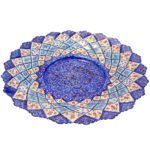 Price and Buy Decorative Copper Bowl & Plate Hand-Painted With Persian Minakari Enamel Azar - Image 5