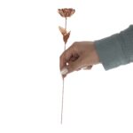 Price and Buy Decorative Copper Flower Handcrafted with Artistic Floral Design for Home Decor (x10) - Image 4