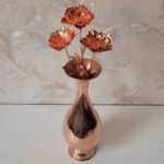 Price and Buy Decorative Copper Flower – Symbolism, Beauty, and Cultural Floral Art for Home Decor (x3) - Image 4